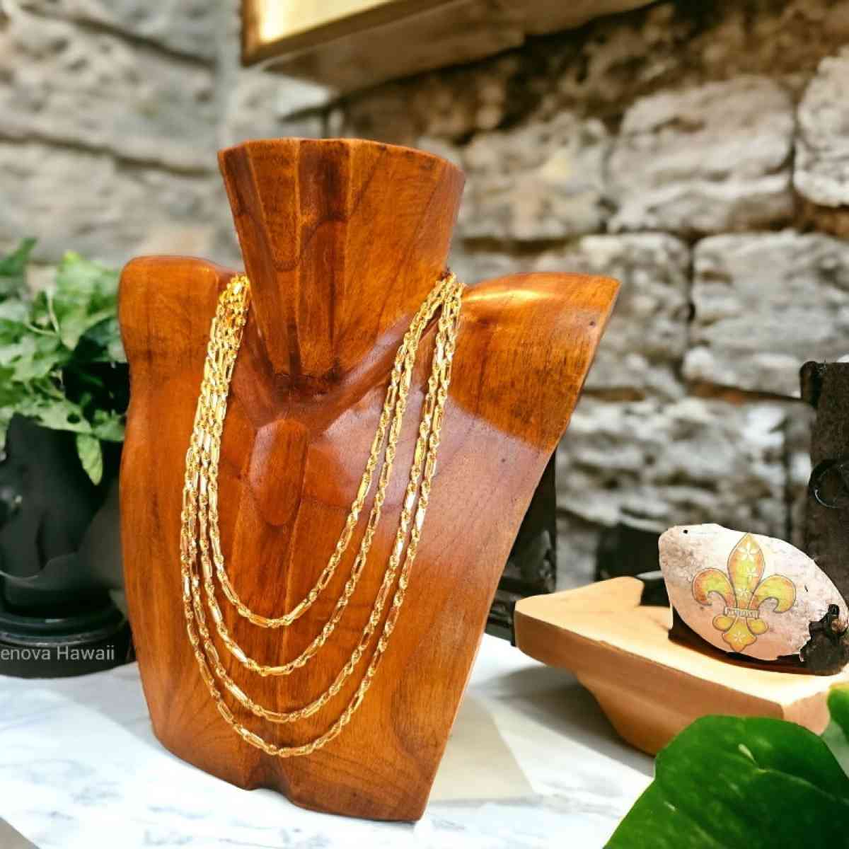 Luxury Italian Milano gold over silver chains available - Houston, Texas - FleaMarketBay