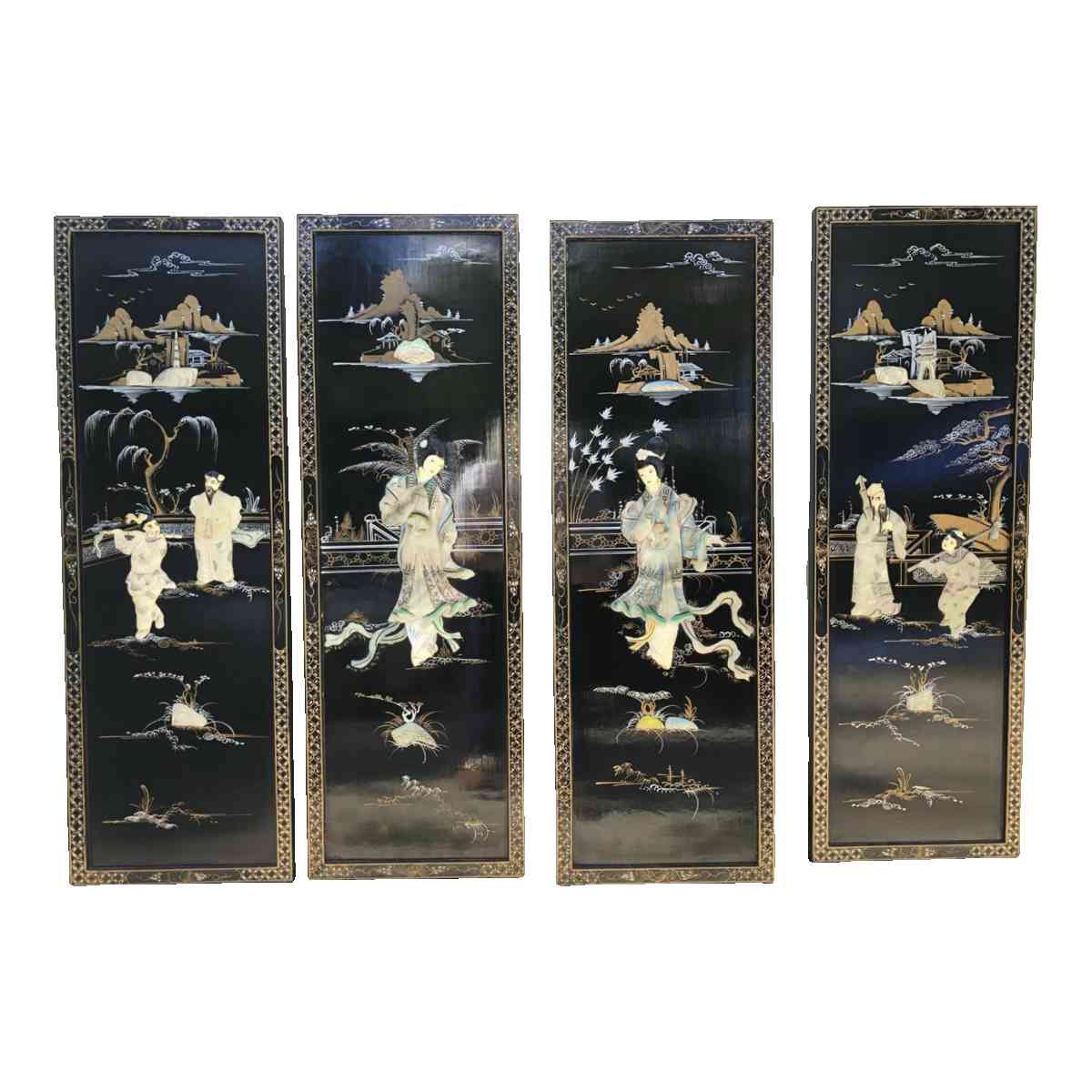 Japanese vintage rare find wall decor mother of pearl - Corpus Christi, Texas