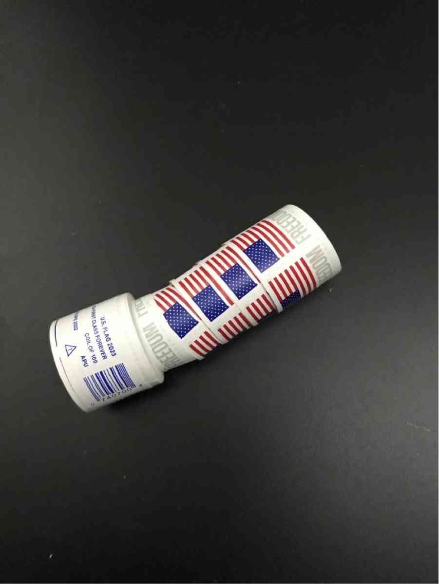 1 Roll of Flag 2023 Forever Stamps - Lewistown, Pennsylvania