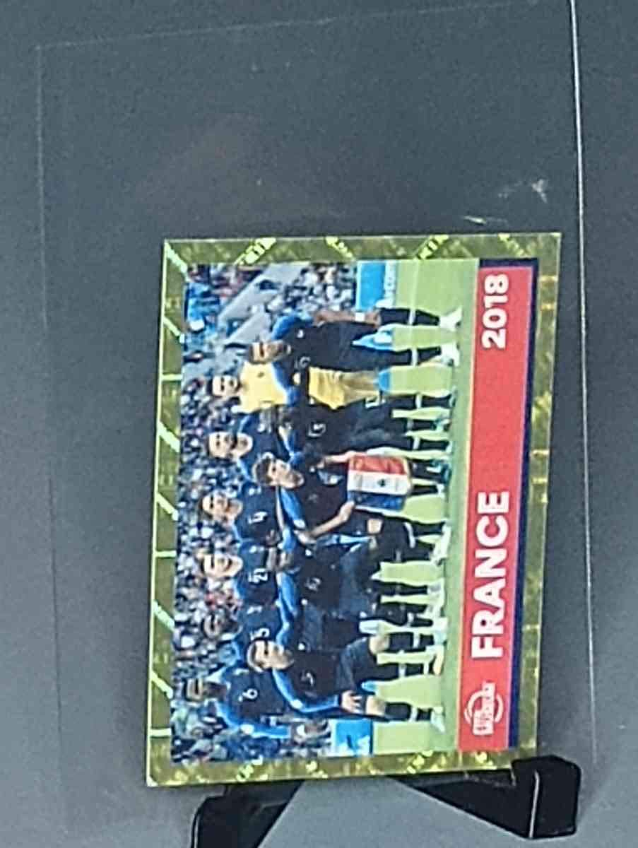 2022 world cup Qatar mini sticker gold border 10 card lot - Chatham, Illinois - FleaMarketBay