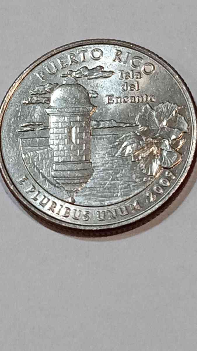 this is a US state Quarter from Puerto Rico - Alton, New York