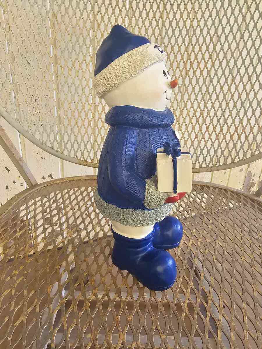 NCAA DUKE BLUE DEVILS SNOWMAN - Liberty, North Carolina - FleaMarketBay