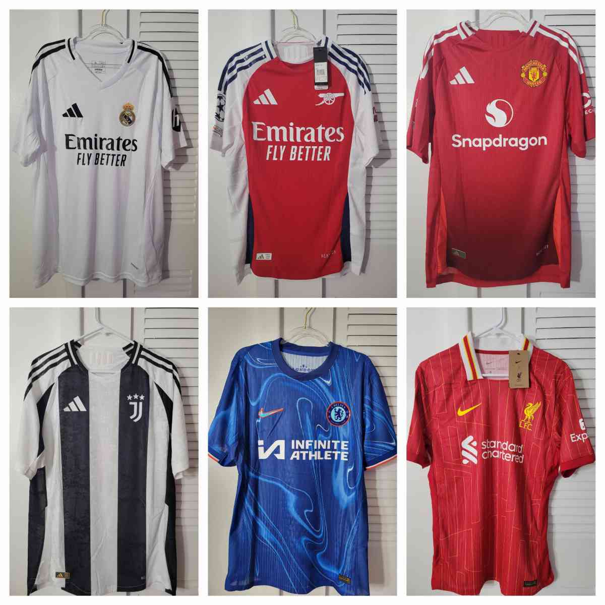 Jersey Soccer 2025 Player Version and Fan Size M L XL 2XL3XL - Miami, Florida - FleaMarketBay