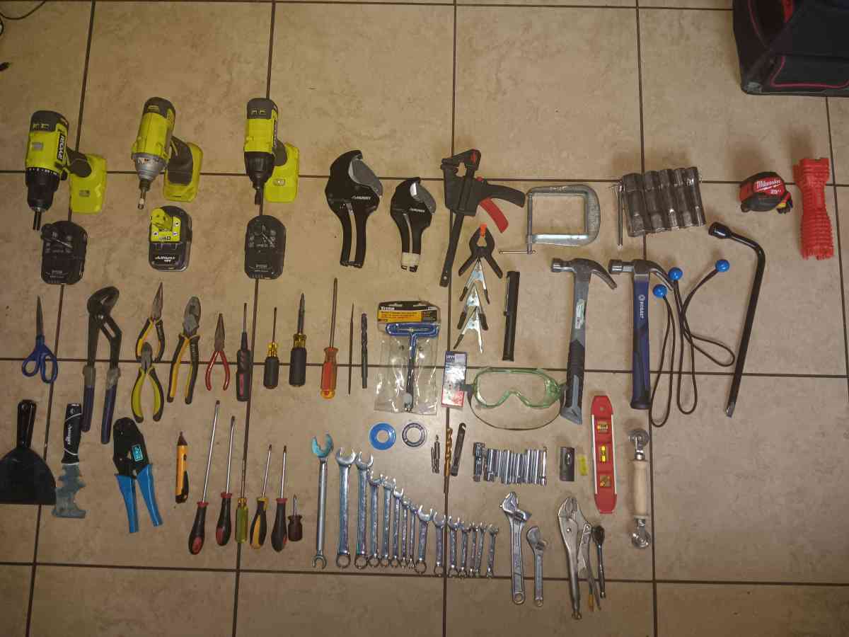 Tools And Tool Bag - Highland, California