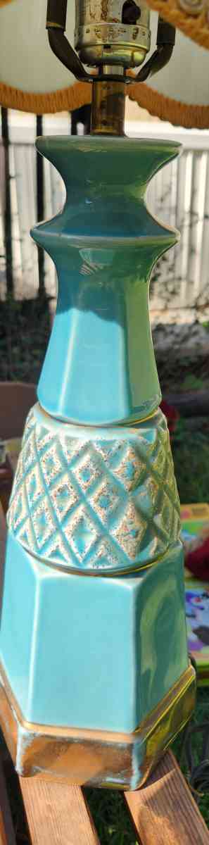 Vintage Lamp Pinch Pleat Drum Lamp - Cumming, Georgia - FleaMarketBay