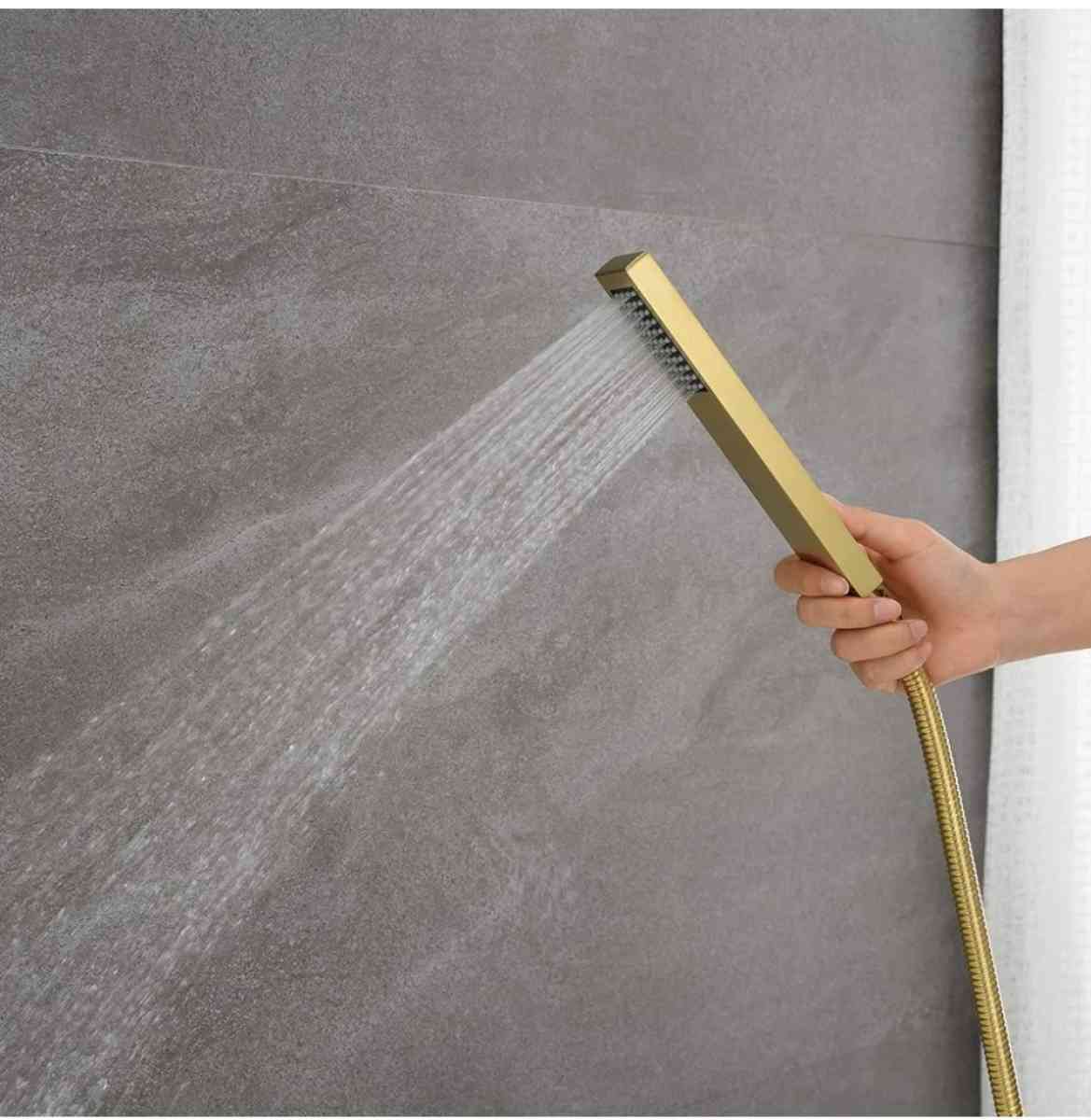 Bathtub Faucet With Brass Handle And Single Handed Shower - Houston, Texas - FleaMarketBay