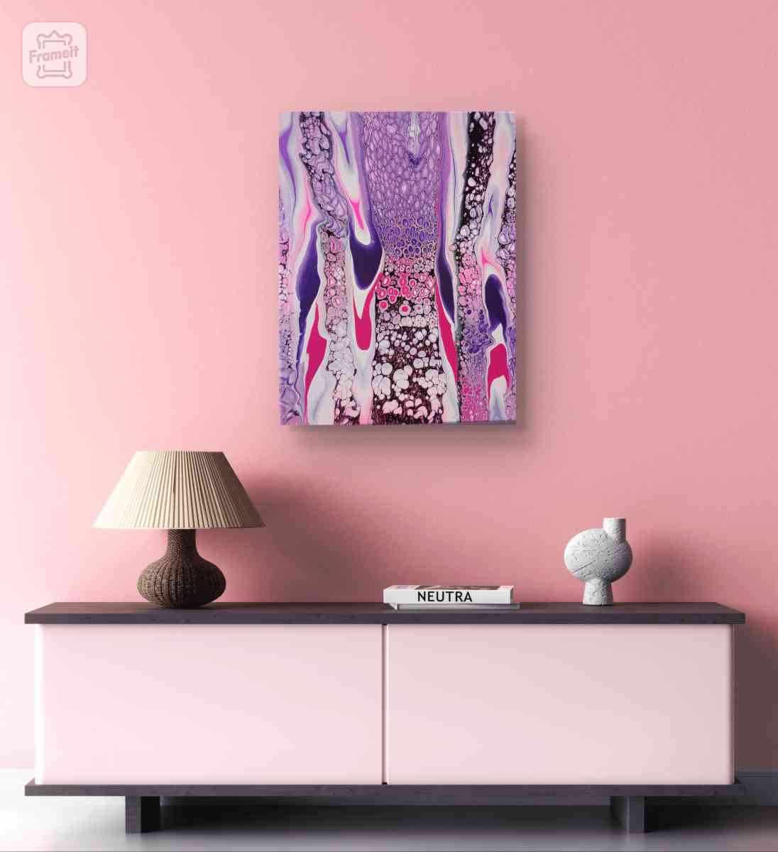 Beautiful acrylic painting