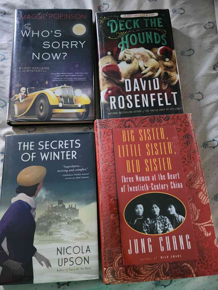 4 gently used books - Taneytown, Maryland - FleaMarketBay