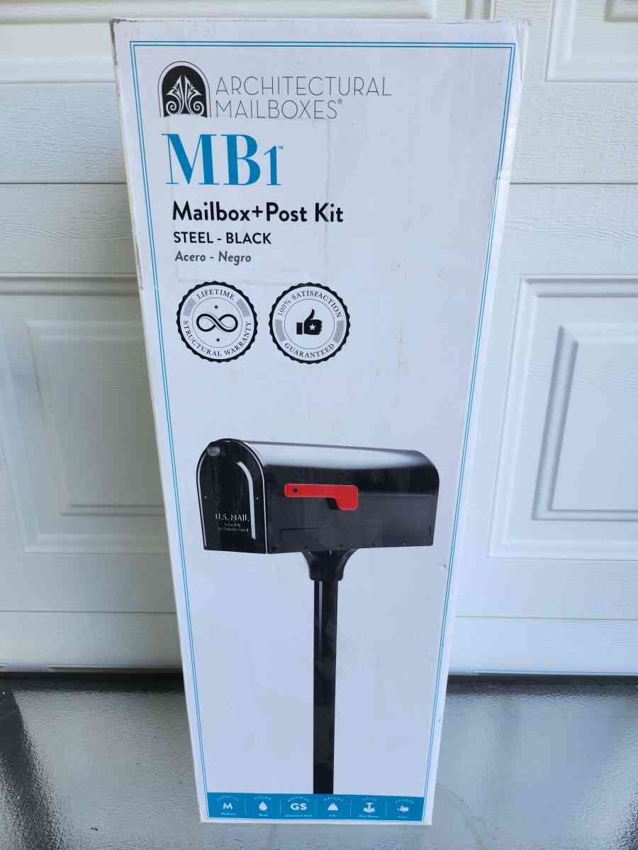 Architectural Mailboxes MB1 Mailbox and Post Kit