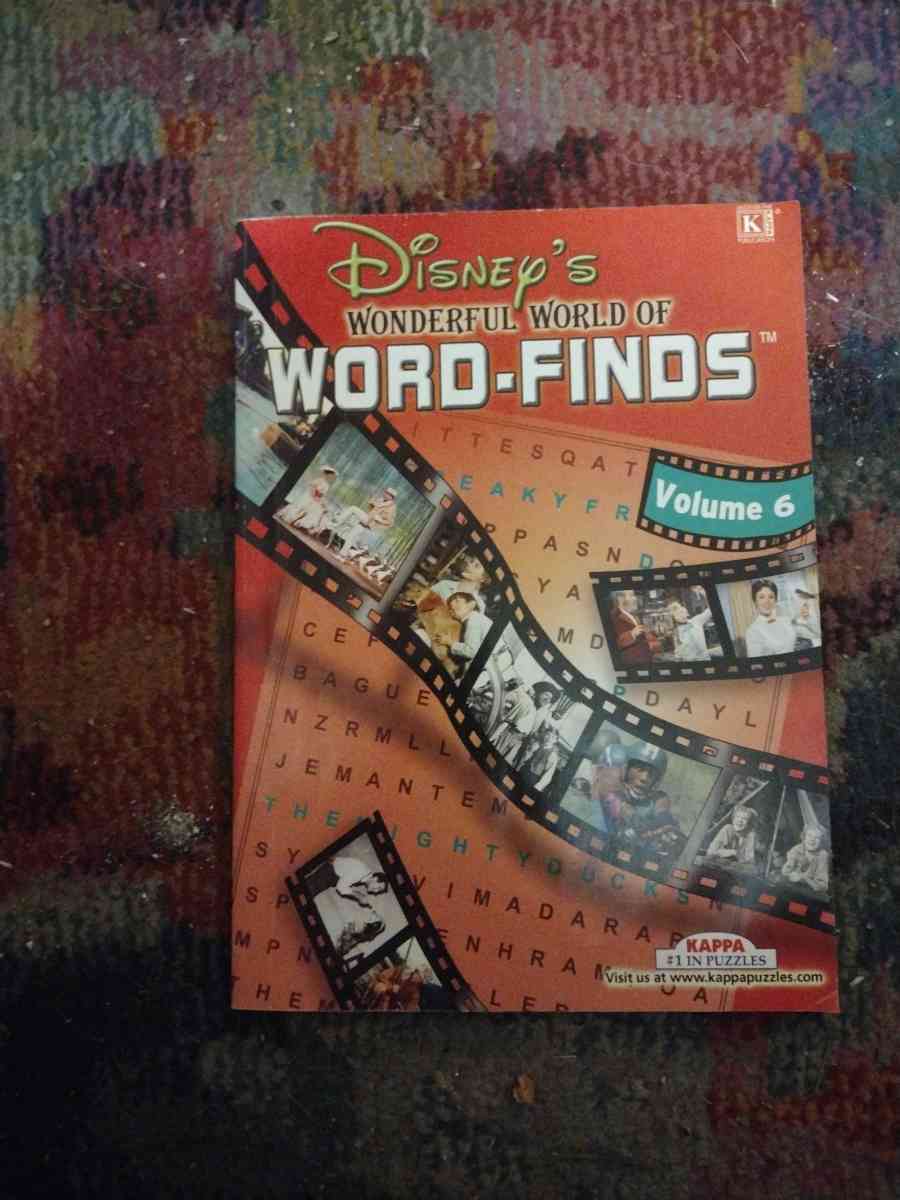 Disneys wonderful world of wordfinds - Kansas City, Missouri - FleaMarketBay