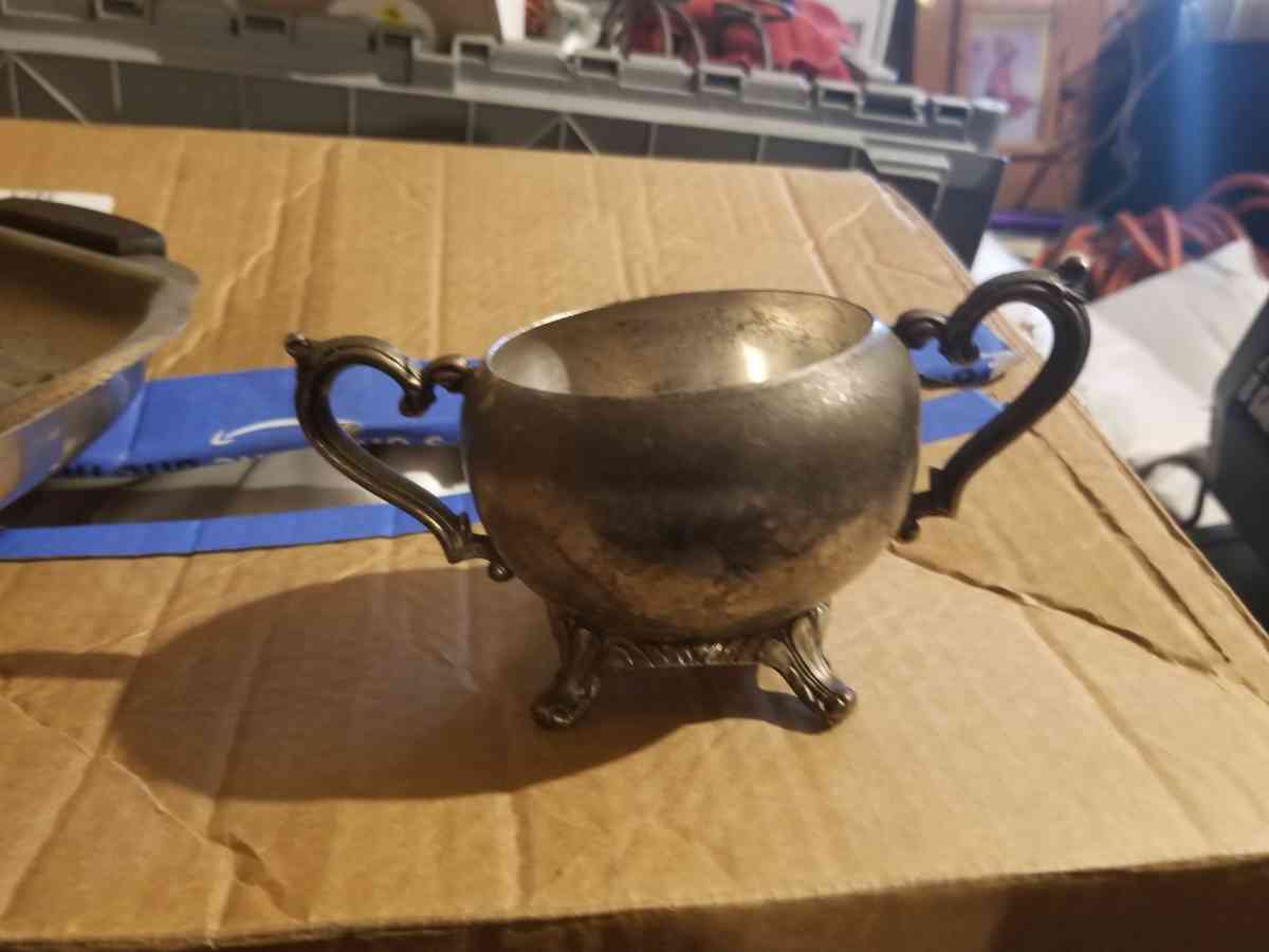 Silver plate tea set - Brazoria, Texas - FleaMarketBay