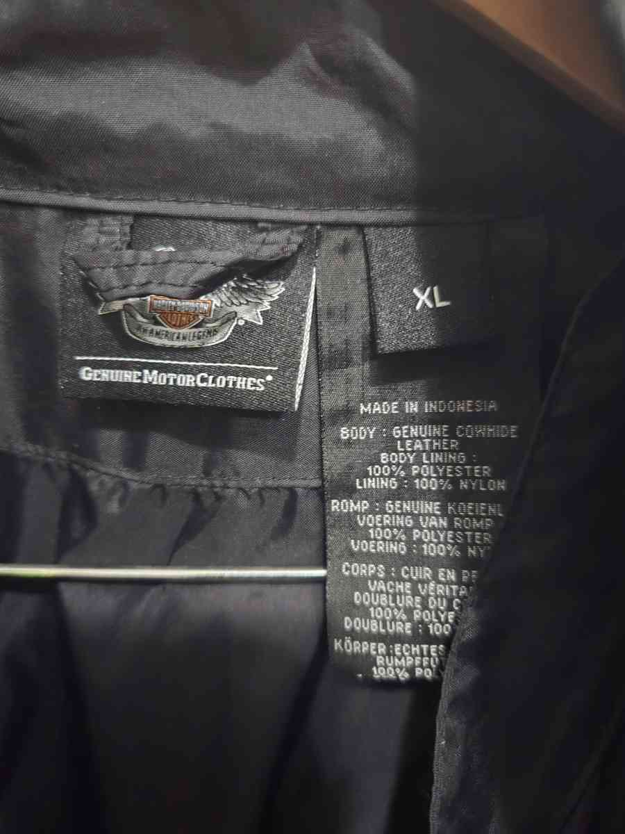 mens HarleyDavidson leather jacket - South Lebanon, Ohio - FleaMarketBay