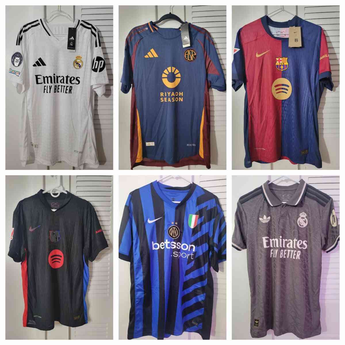 Jersey Soccer 2025 Player Version and Fan Size M L XL 2XL3XL - Miami, Florida - FleaMarketBay