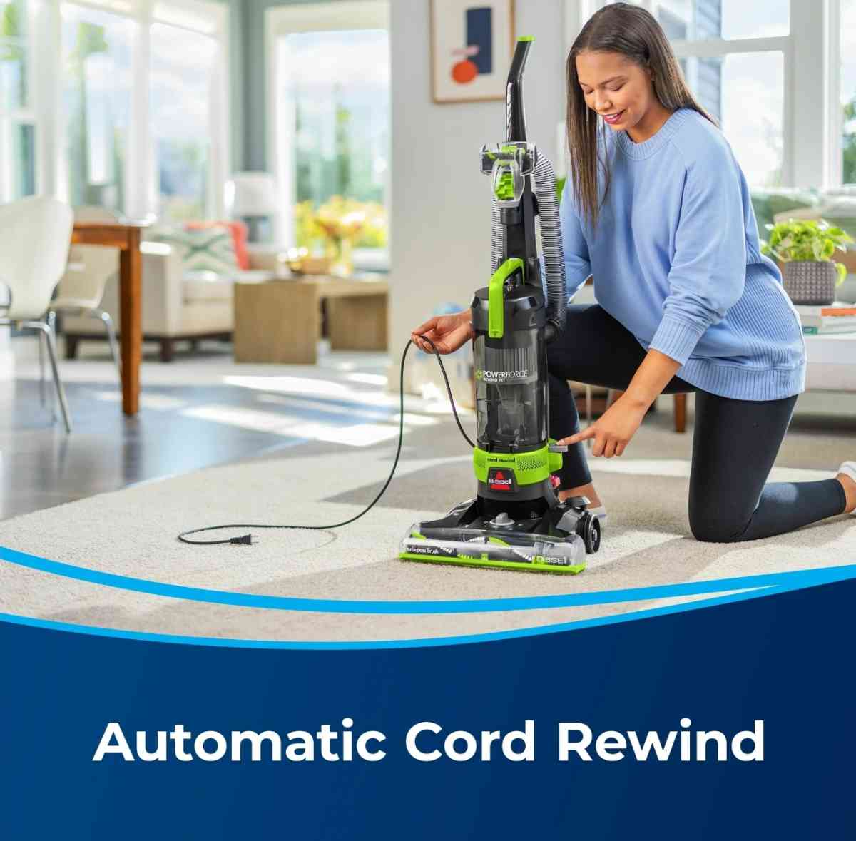 Bissell Powerforce Helix Turbo Rewind Pet Upright Vacuum - Calumet City, Illinois - FleaMarketBay