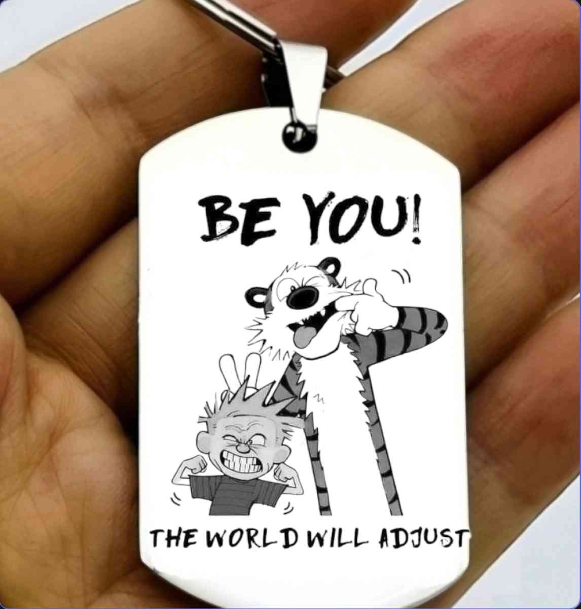 Calvin hobbes hot inspiration kids favorite Keychain - Diamond Bar, California