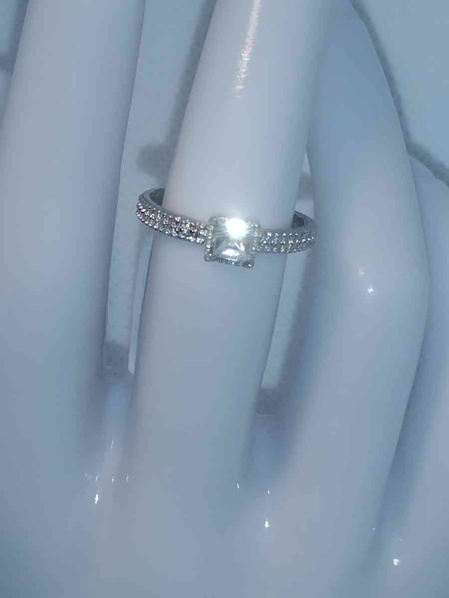 Square Cut Silver Ring GA - Roanoke, Virginia