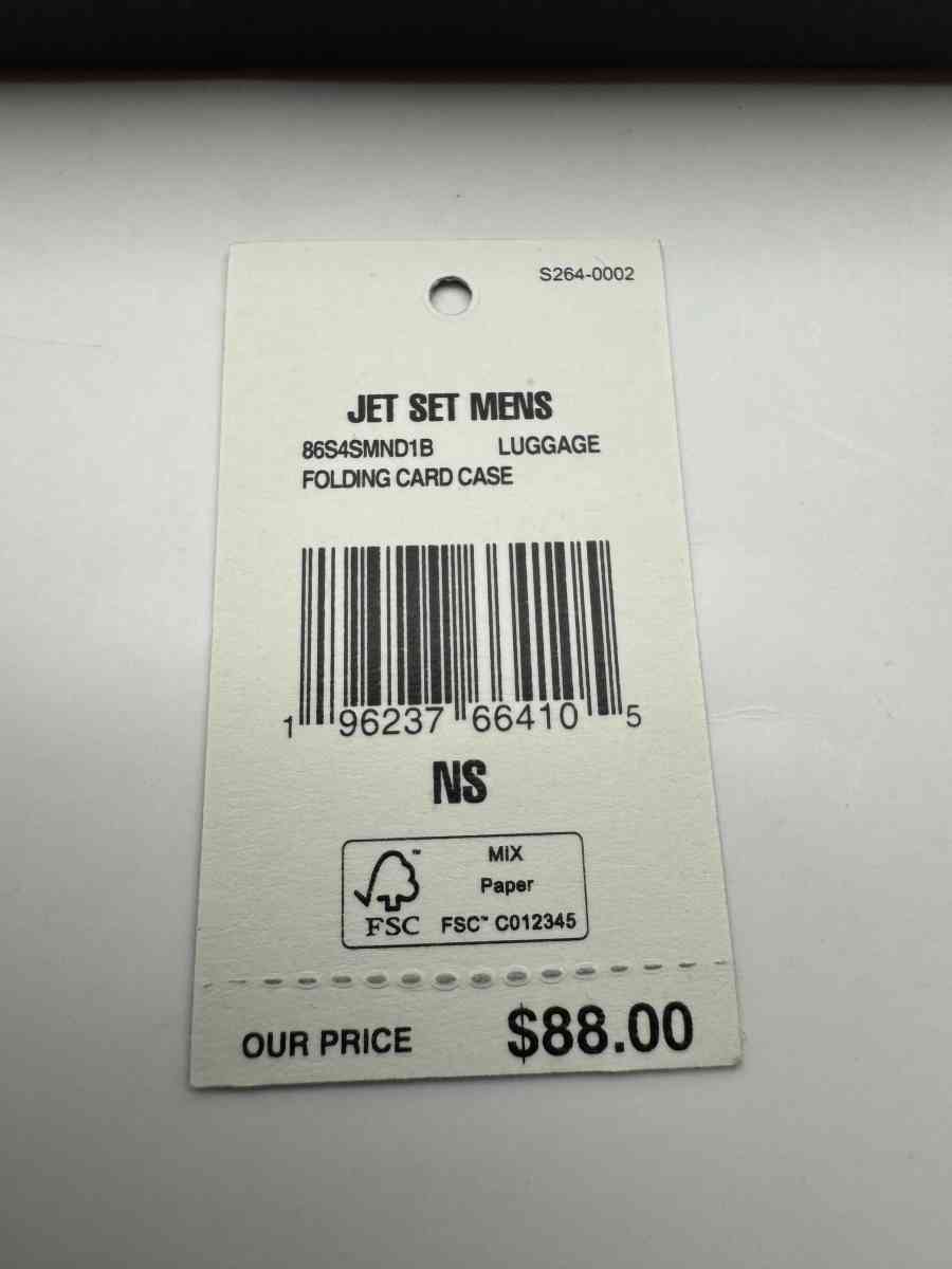 1043HPSA Michael Kors Mens Jet Set Folding Card Case  Wallet - Gallatin, Tennessee - FleaMarketBay