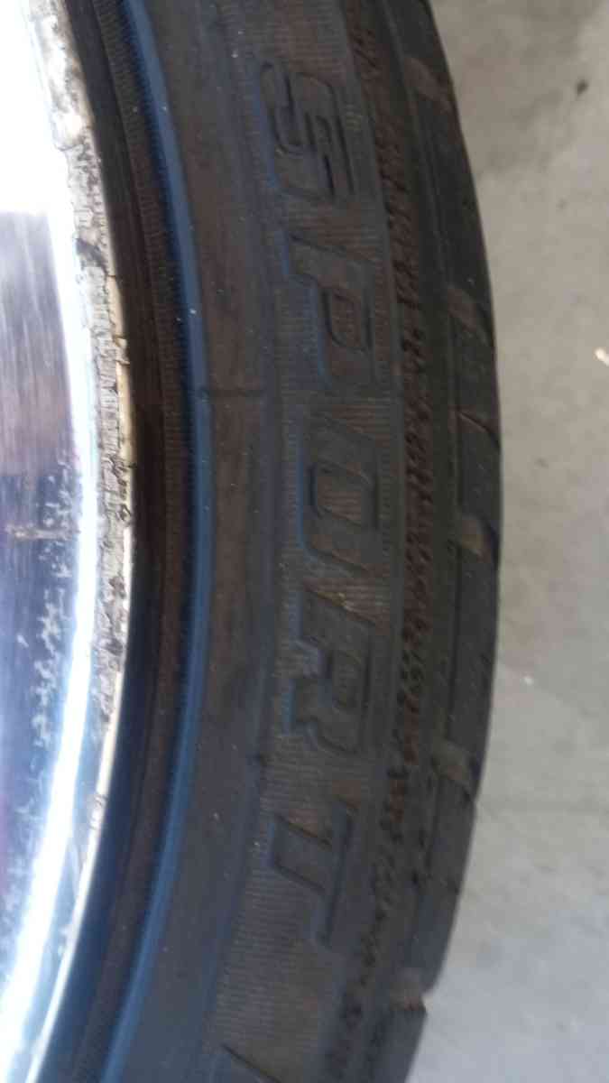 the 2 tires rims R18 sport - Atherton, California - FleaMarketBay