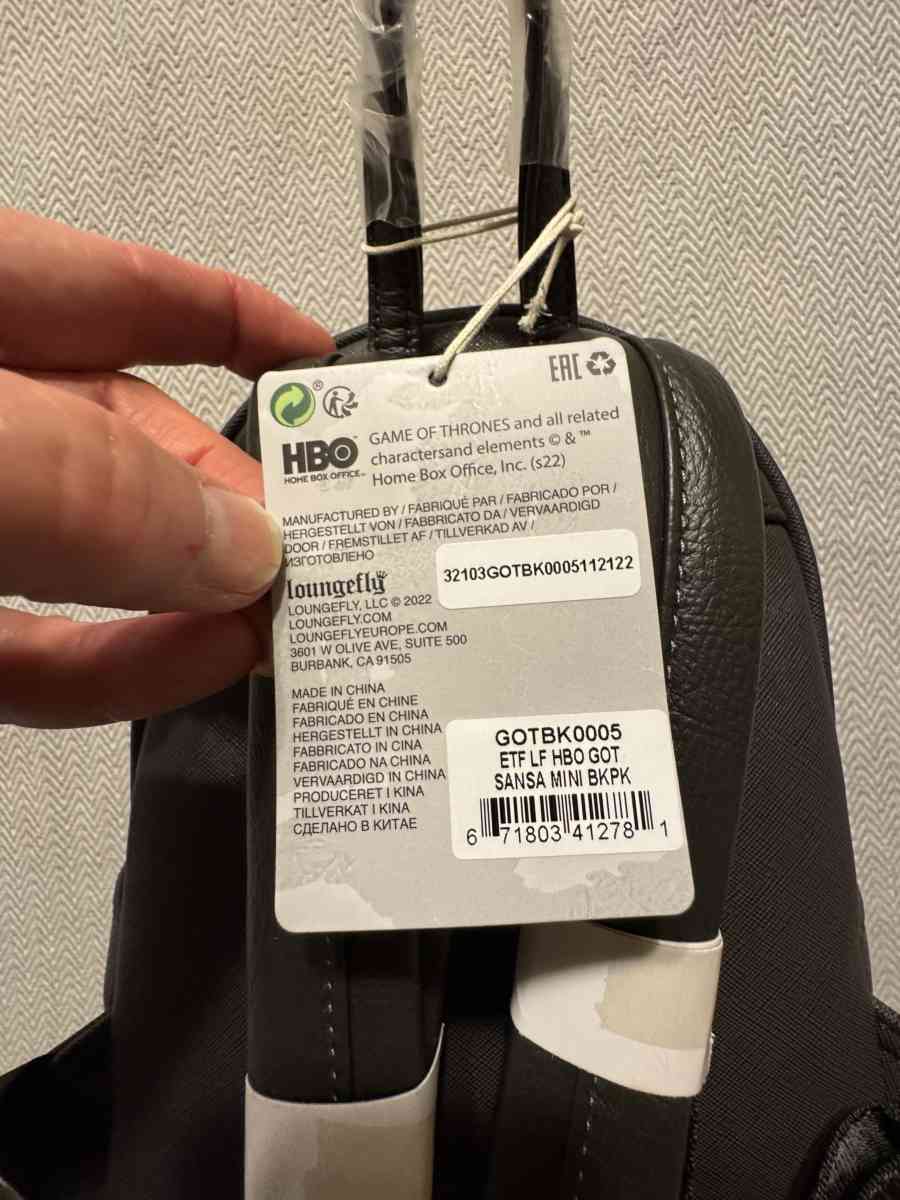 2017OMIO Loungefly Game Of Thrones Sansa Stark Collectors Fa - Gallatin, Tennessee - FleaMarketBay