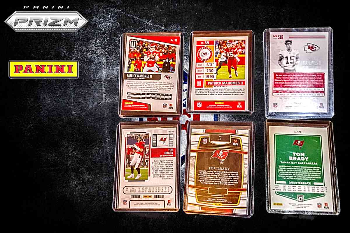prizm Patrick mahomes tom Brady 6 card lot - Abilene, Texas - FleaMarketBay