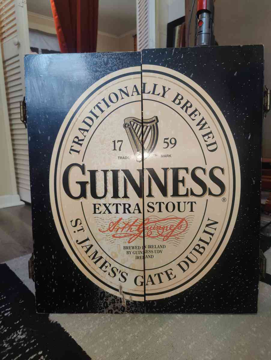 Guinness Extra Stout Beer Dart Board - Kokomo, Indiana - FleaMarketBay