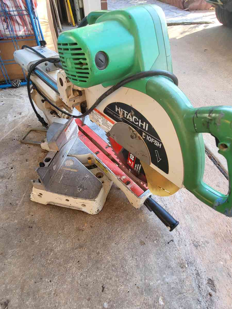 Playner wood and Hitachi electric Table Soog 10 inch - Houston, Texas - FleaMarketBay