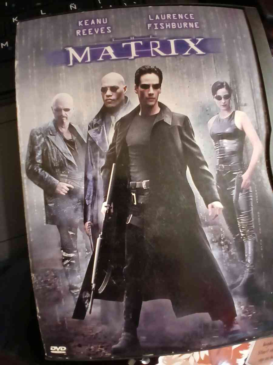 Matrix DVD with Keanu Reeves - Indianapolis, Indiana - FleaMarketBay