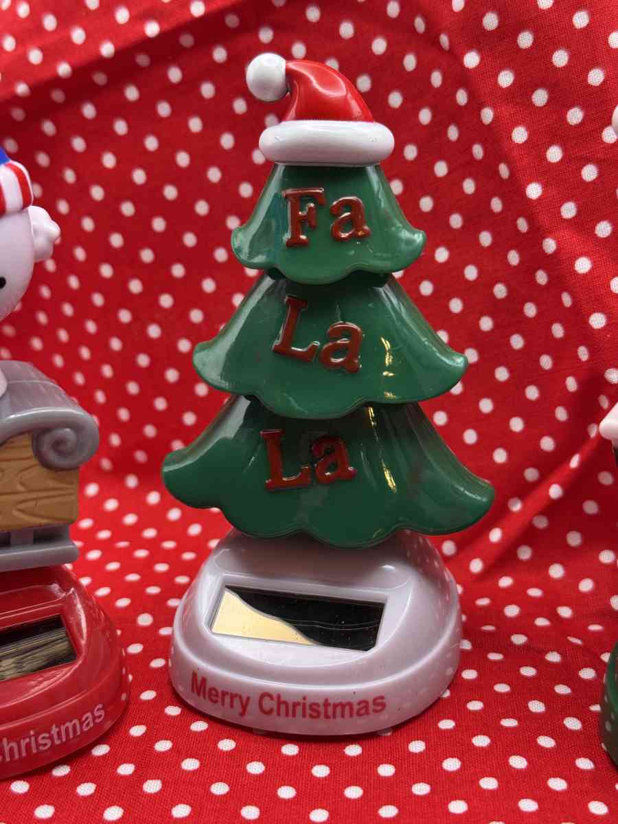 Three Solar Christmas Characters - Gallatin, Tennessee - FleaMarketBay