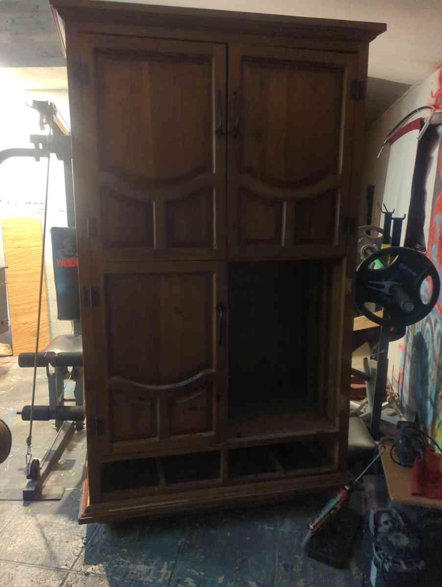 early 1900 closet cabinet - Taos, New Mexico - FleaMarketBay