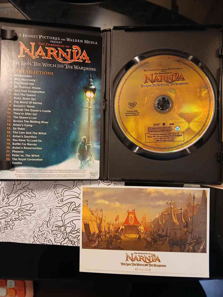 The Chronicles of Narnia DVD - Indianapolis, Indiana - FleaMarketBay
