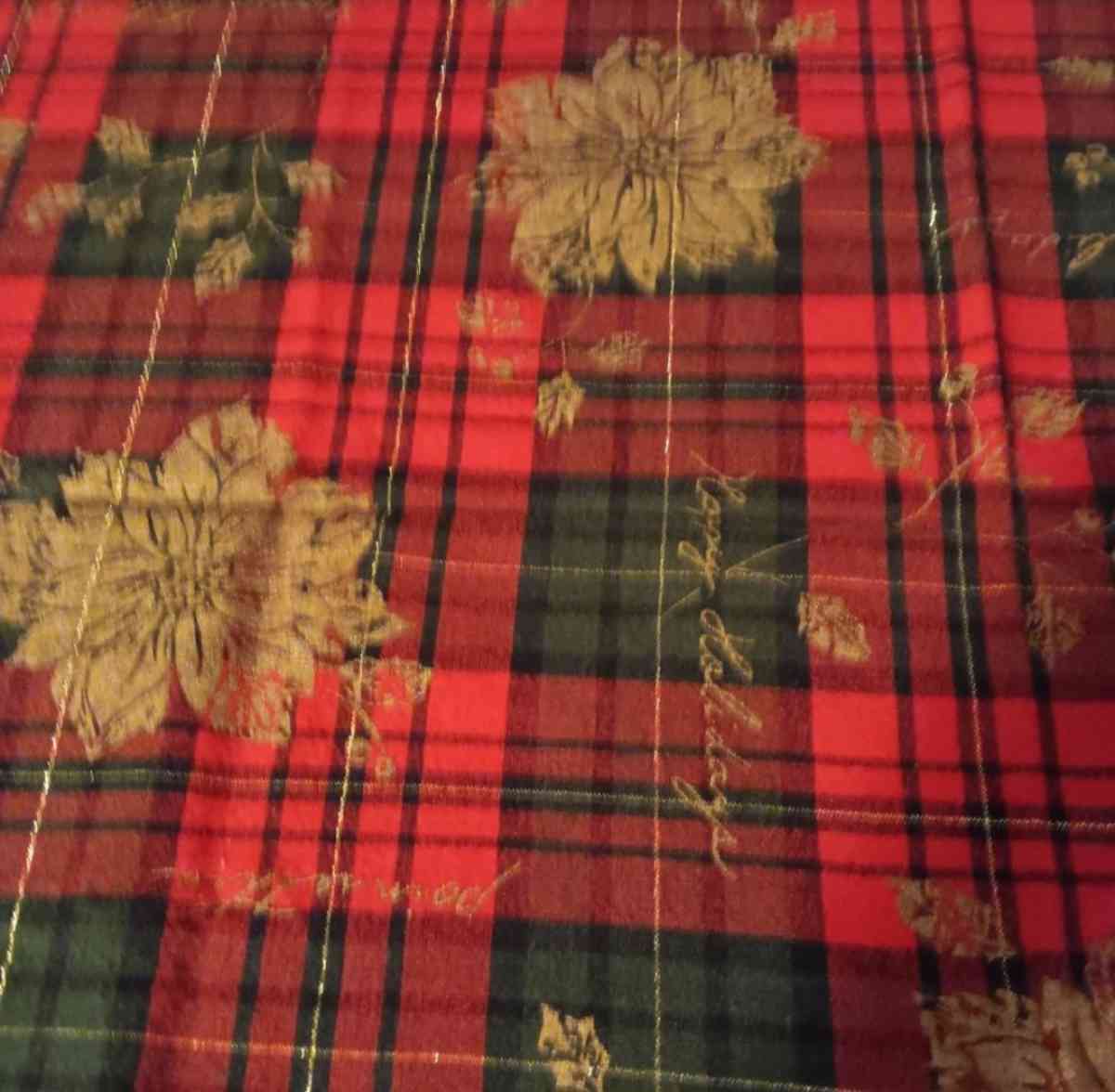 Handmade Table Runner Holiday Print - Nashville, Arkansas - FleaMarketBay