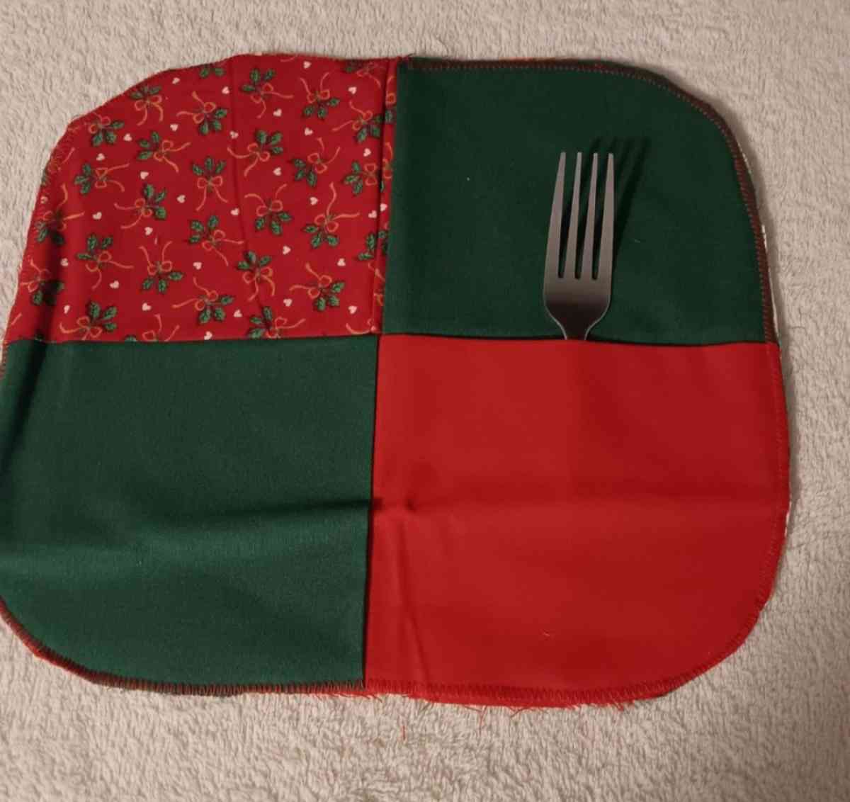 Handmade Napkins with Pockets Set of 4 - Nashville, Arkansas - FleaMarketBay