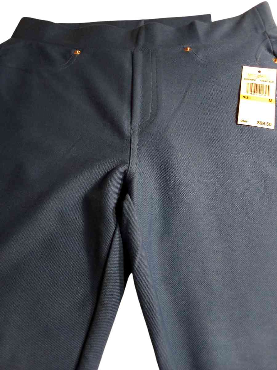 NWTMichael Kors Skinny Blue Jeans Crop High Rise Pullon Size - Sanford, Florida - FleaMarketBay