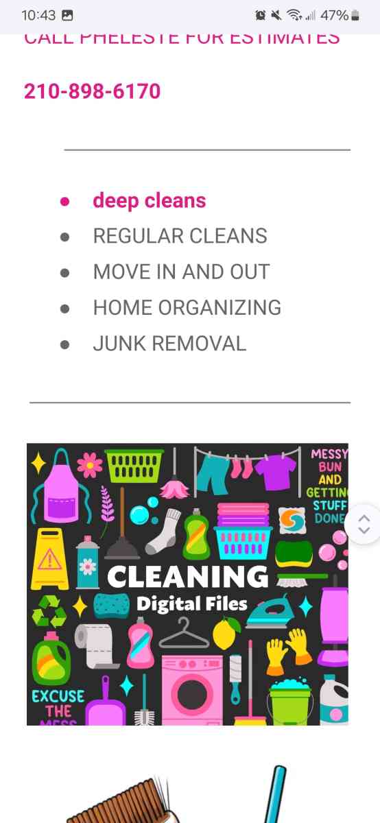 house cleaning  and junk removal - San Antonio, Texas - FleaMarketBay