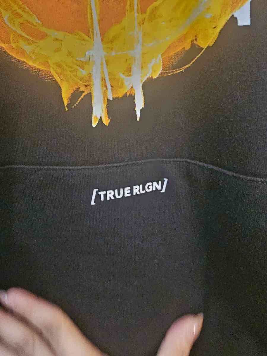 True Religion Black Hoodie XL - Indianapolis, Indiana - FleaMarketBay