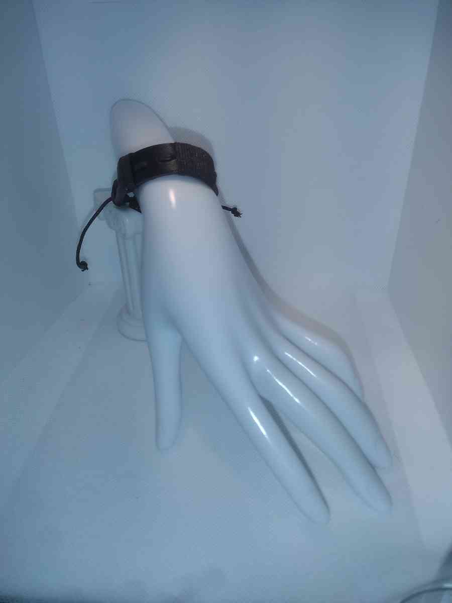 Faux Leather Bracelet straight brown - Roanoke, Virginia