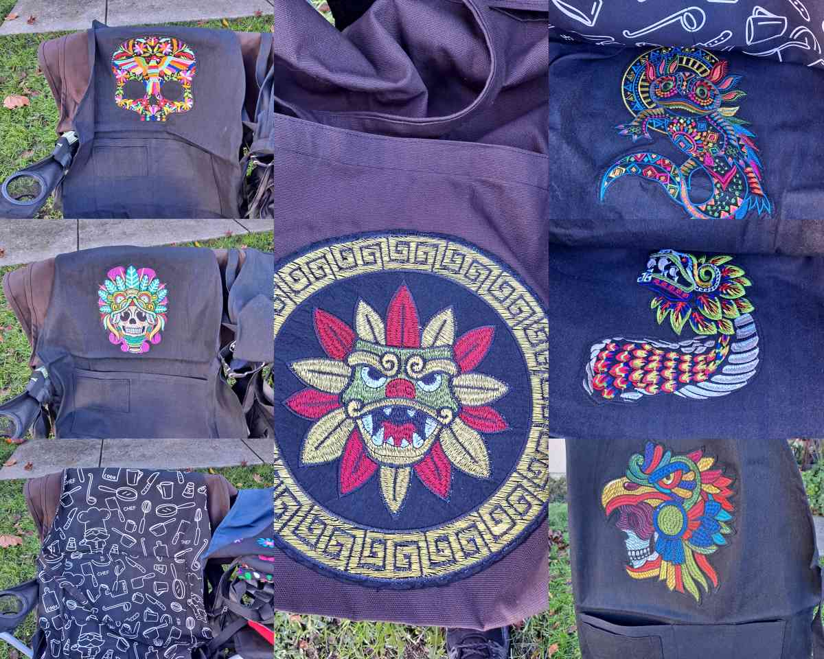 handmade aprons mandiles echo a mano - Palo Alto, California