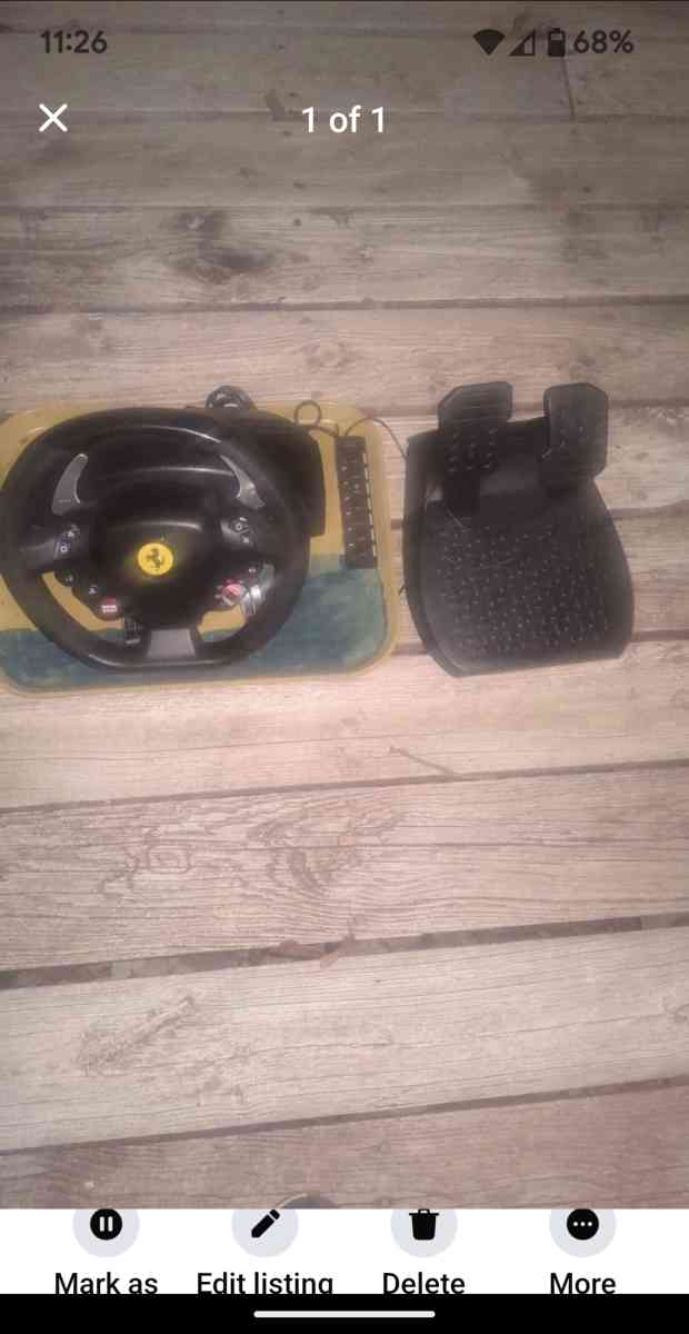 PS4 steering wheel - Agency, Missouri