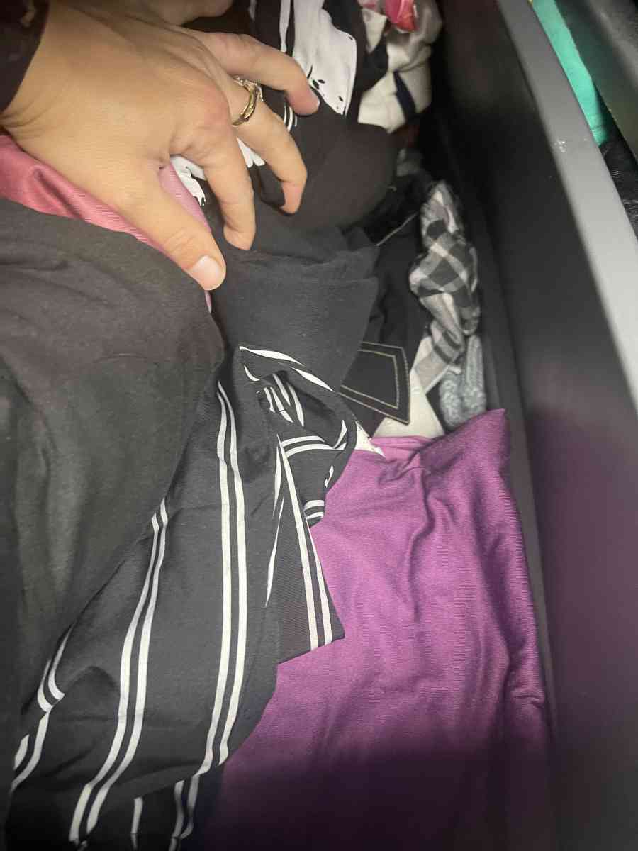 huge 45 gallon bin of womens tops L and up - Lyndhurst, New Jersey - FleaMarketBay