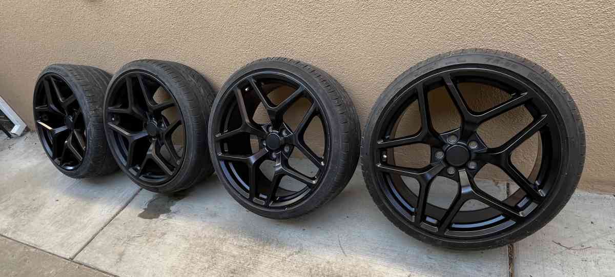 Ford Mustang Wheels with Tires - Fresno, California - FleaMarketBay