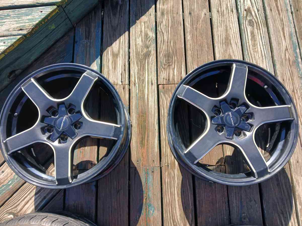 4 Milanni wheels - Indianapolis, Indiana - FleaMarketBay