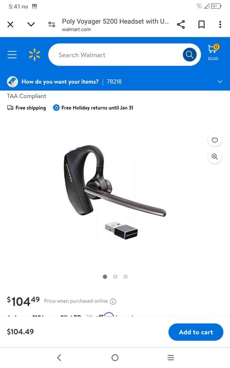 four mic noise cancellation windsmart auto mute reminder - San Antonio, Texas - FleaMarketBay