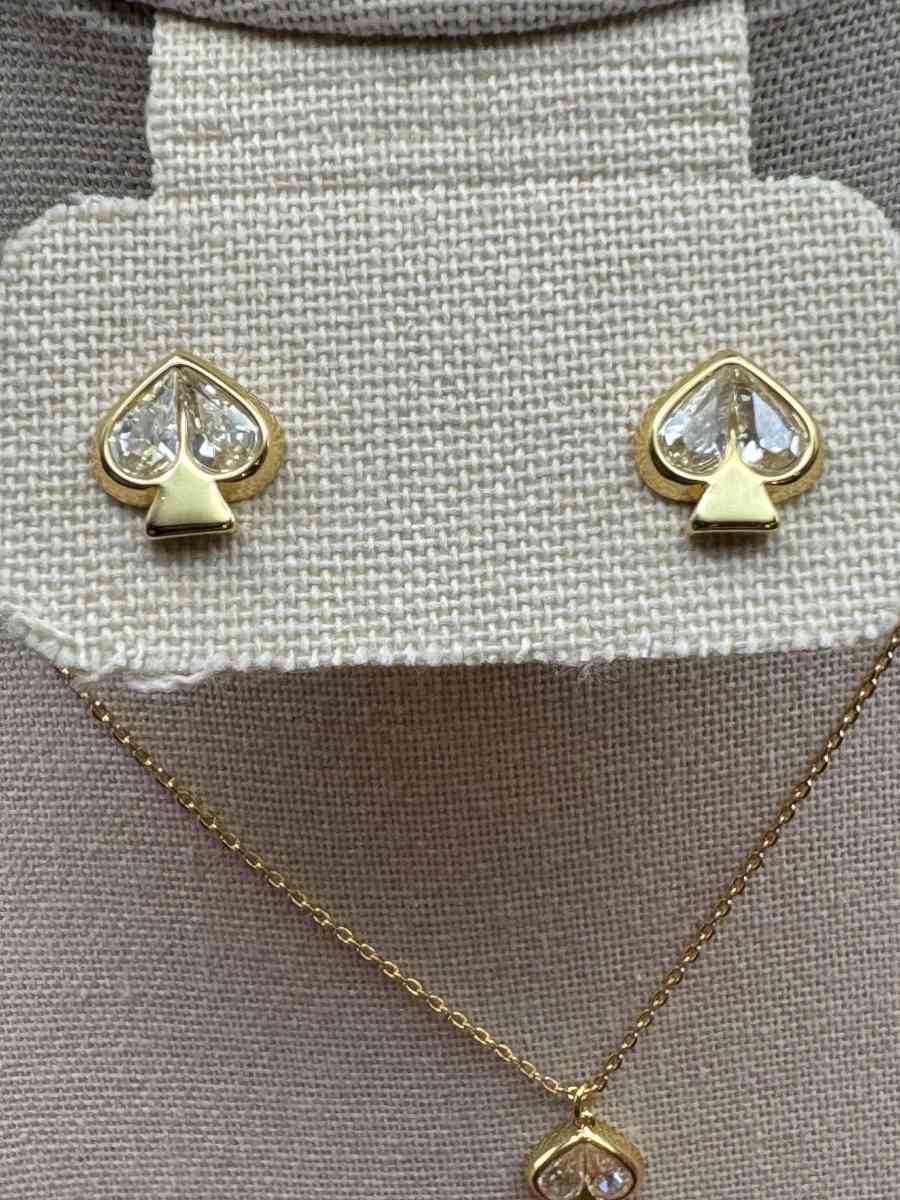 2035AOHP Kate Spade Everyday Spade Cubic Zirconia Stud   Pen - Gallatin, Tennessee - FleaMarketBay