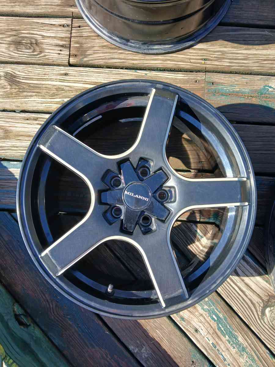 4 Milanni wheels - Indianapolis, Indiana - FleaMarketBay