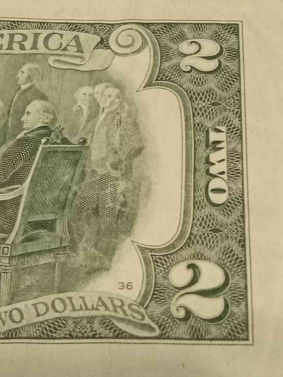 2 dollar bill - Brentwood, California - FleaMarketBay
