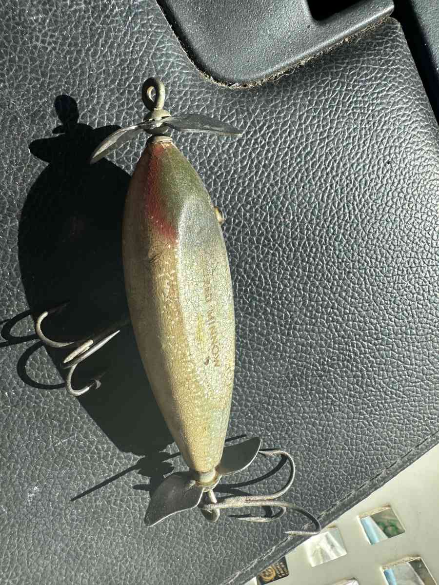 vintage fishing lure chub creek injured minnow - Boynton, Oklahoma - FleaMarketBay