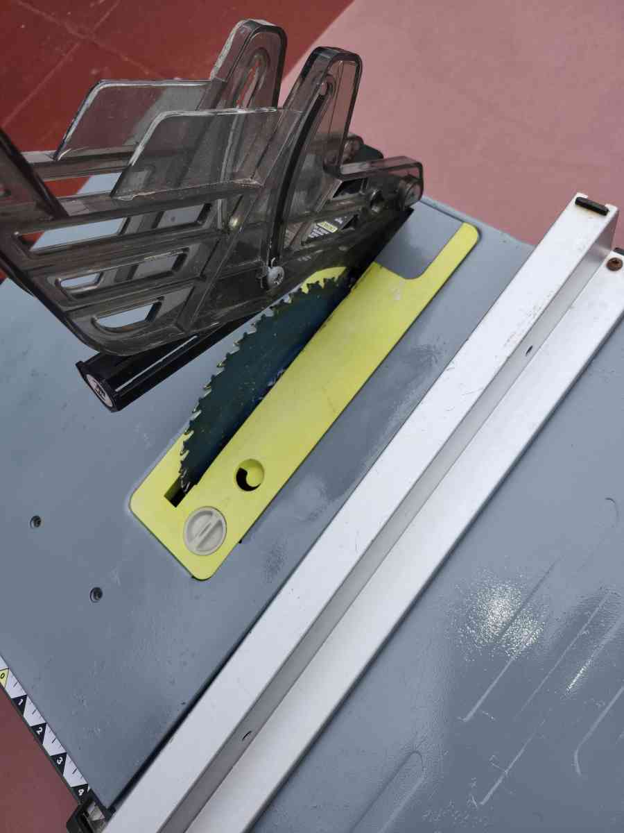 RYOBI13 Amp 814 in Compact Portable Corded Jobsite Table Saw - West Palm Beach, Florida - FleaMarketBay