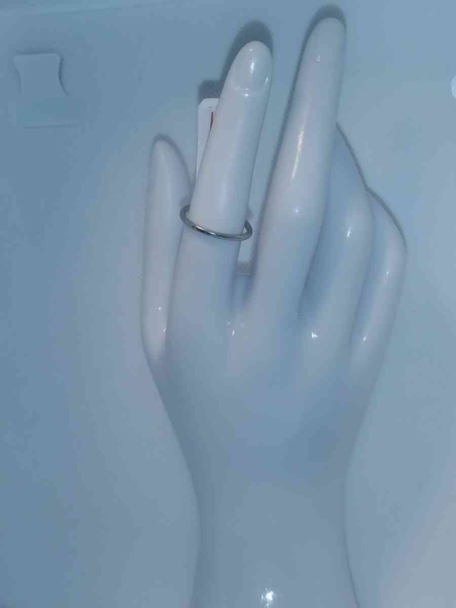 Simple Silver Band Ring GA - Roanoke, Virginia - FleaMarketBay