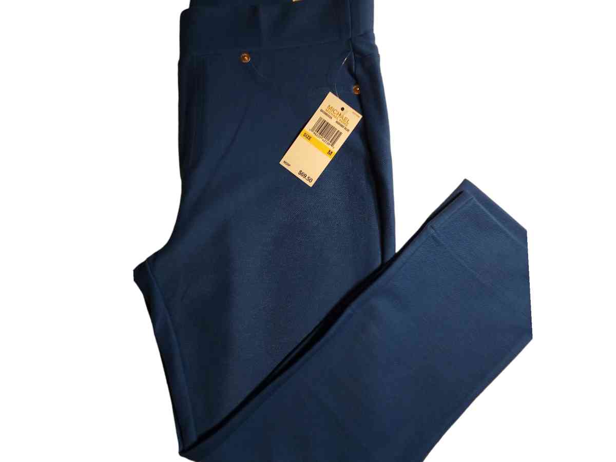 NWTMichael Kors Skinny Blue Jeans Crop High Rise Pullon Size - Sanford, Florida - FleaMarketBay