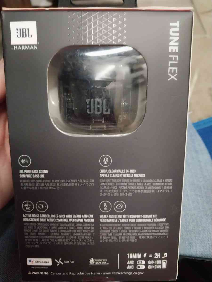 BRAND NEW IN BOX JBL TUNE FLEX EARBUDS - Hendersonville, Tennessee